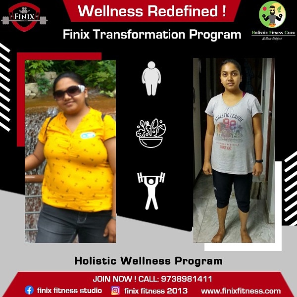 Finix Fitness Client Result